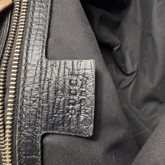 Gucci Black GG Canvas Tote Shoulder Bag - Picture 7 of 8